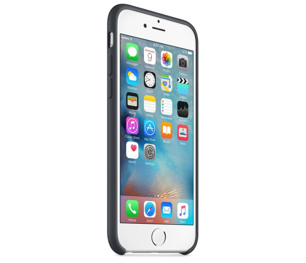 Apple iPhone 6s Silicone Case grafitowy - 259187 - zdjęcie 7
